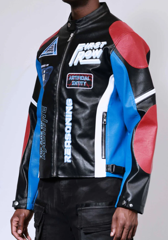 First Row Jacket - Post Human - Black