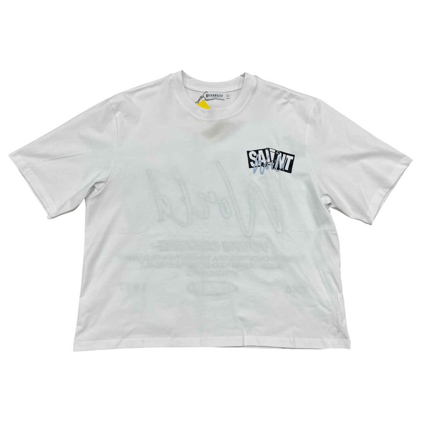 Saint Tee white blue