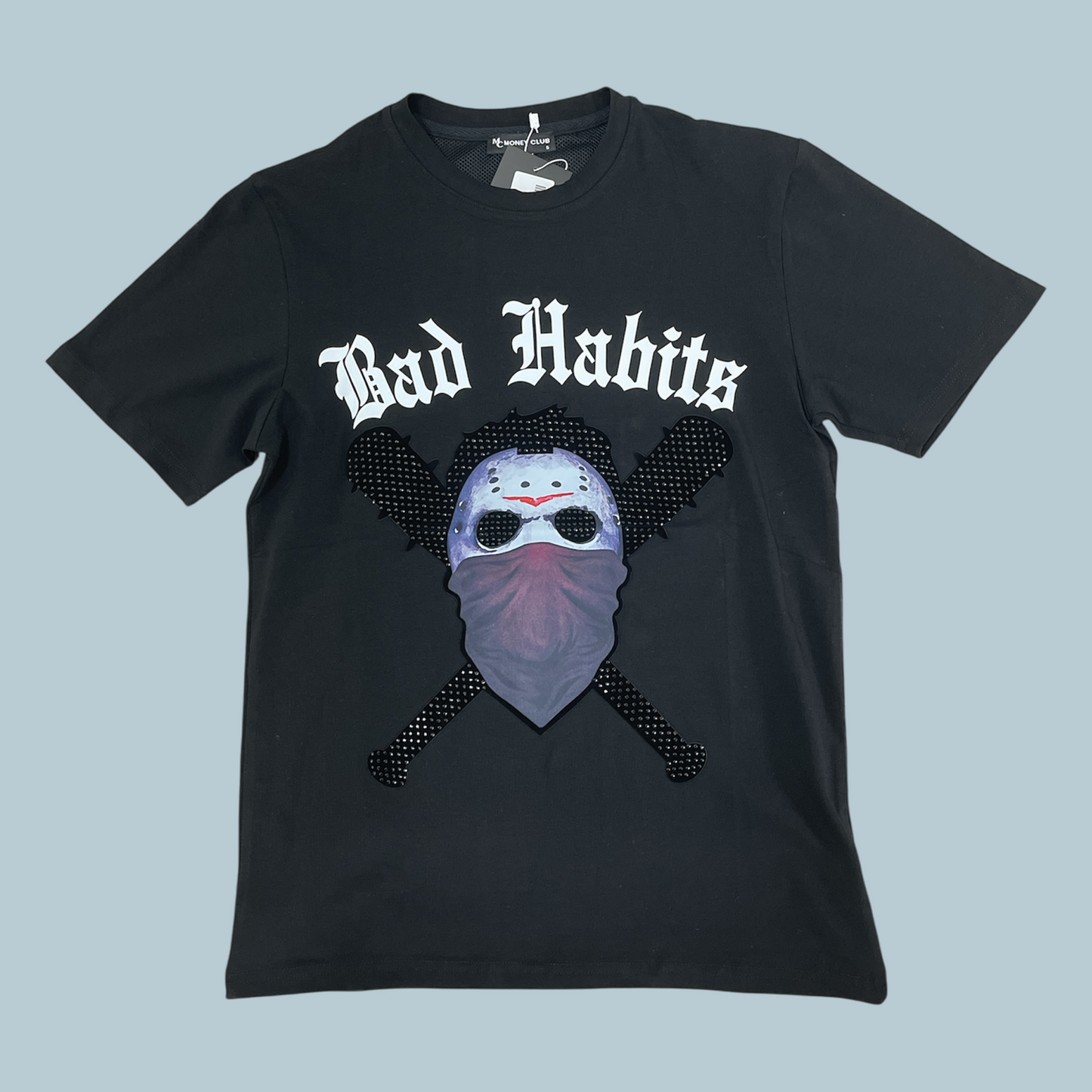 black mens t-shirt