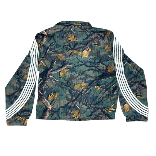 Hunter  wood Camo Windbreaker Jacket stripped