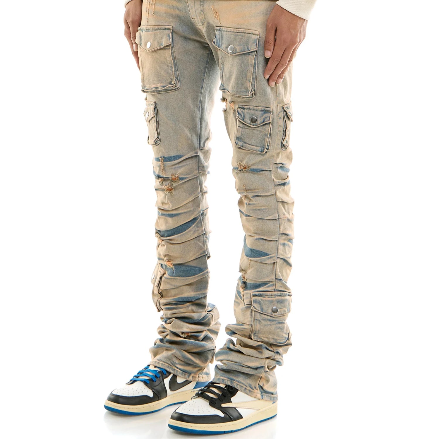 STACKED JEANS
