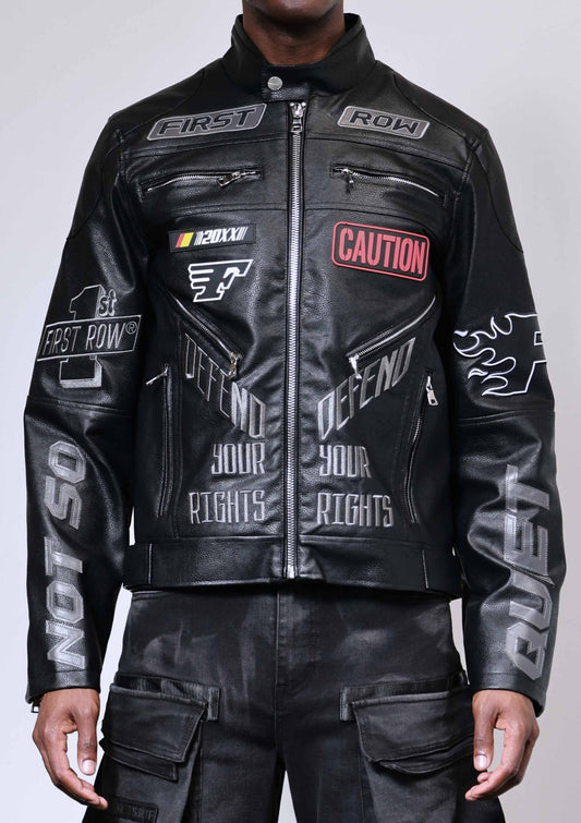 CAUTION NOT SO QUIET RACING JACKET