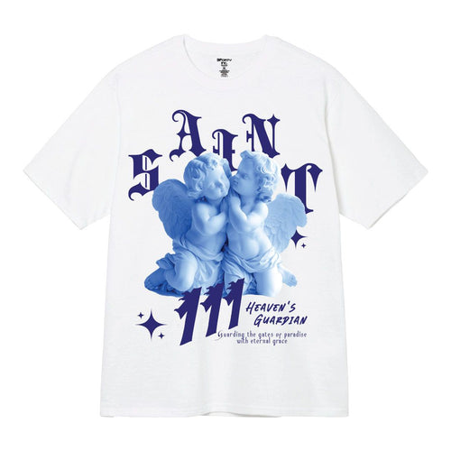 3Forty Inc. 'Saint Printed' T-Shirt (White)
