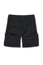 Black  Retro Altitude Cargo Shorts