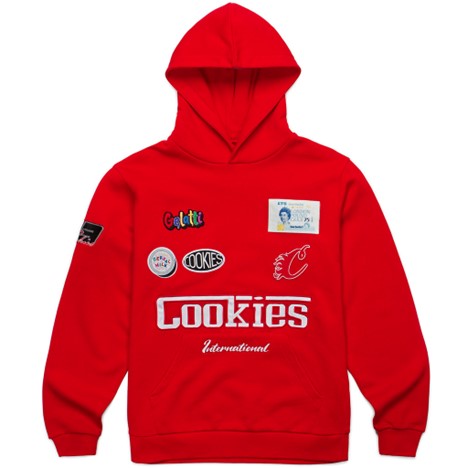 ENZO PULLOVER HOODIE ( RED)