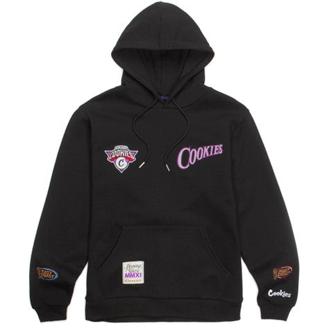 FULL CLIP PULLOVER HOODIE WITH APPLIQUE