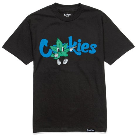 WEED CARTOON TEE (BLACK)