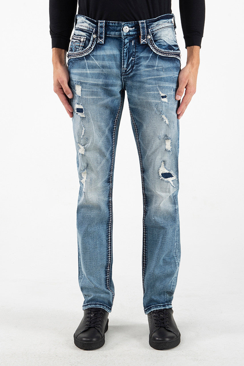 ENZO A202R ALT STRAIGHT JEAN