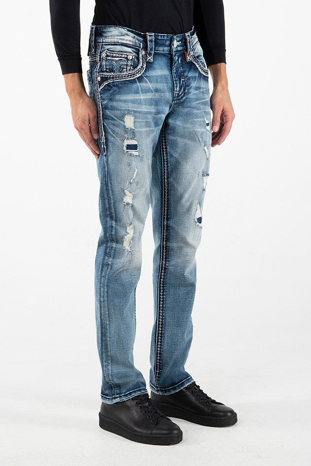 ENZO A202R ALT STRAIGHT JEAN