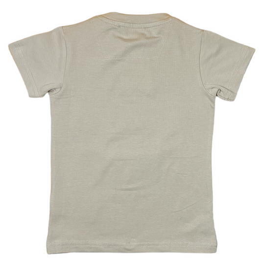 habits boy's T-shirt(beige)