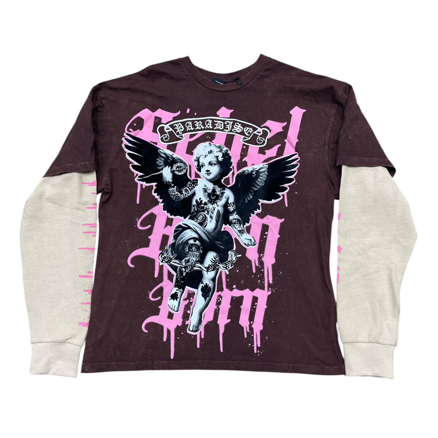 Rebel Minds Shirt - Paradise Angle - Rust - 152-210