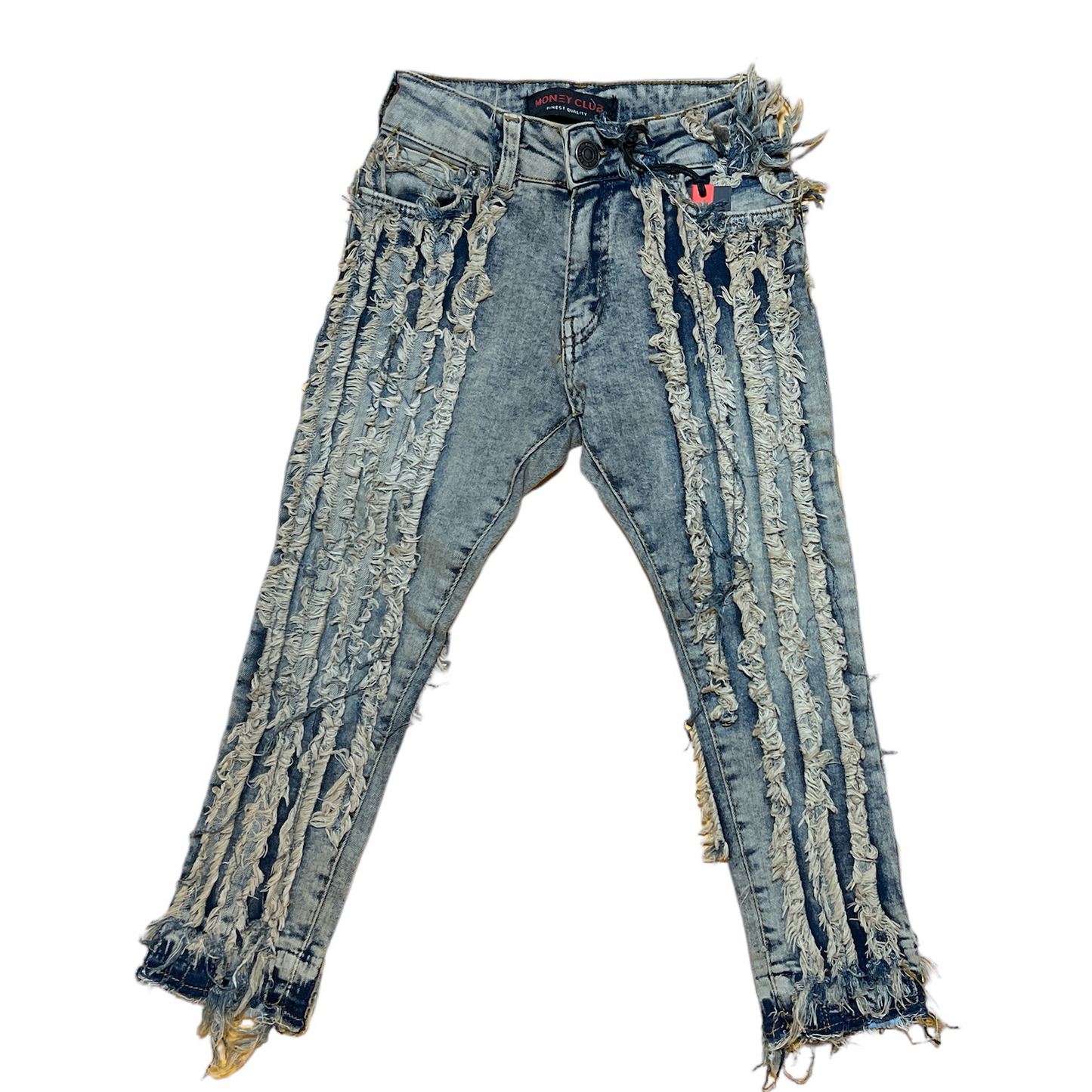 LK Vertical Distressed Jeans ( Vintage)