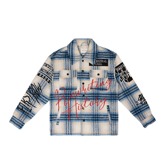 ANCESTRAL CALL SHACKET BLUE