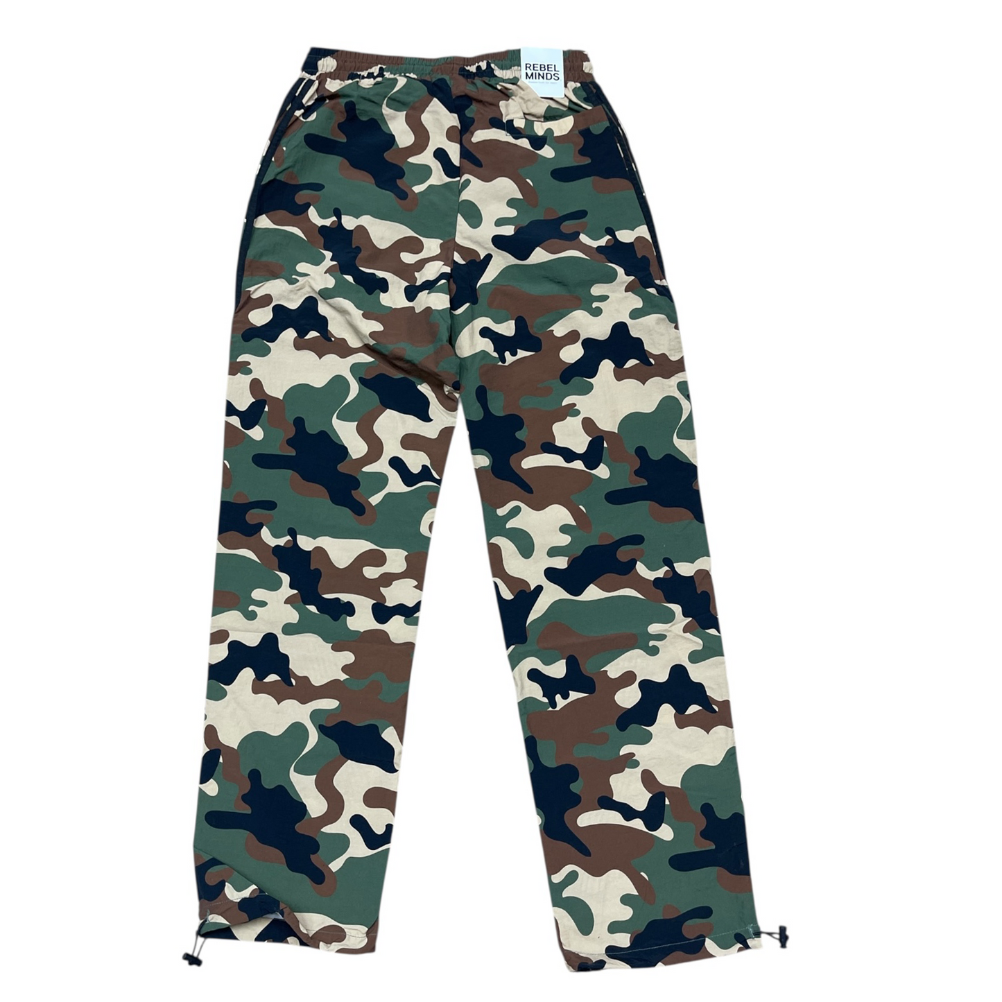 Camo Stacked jogger  stripped