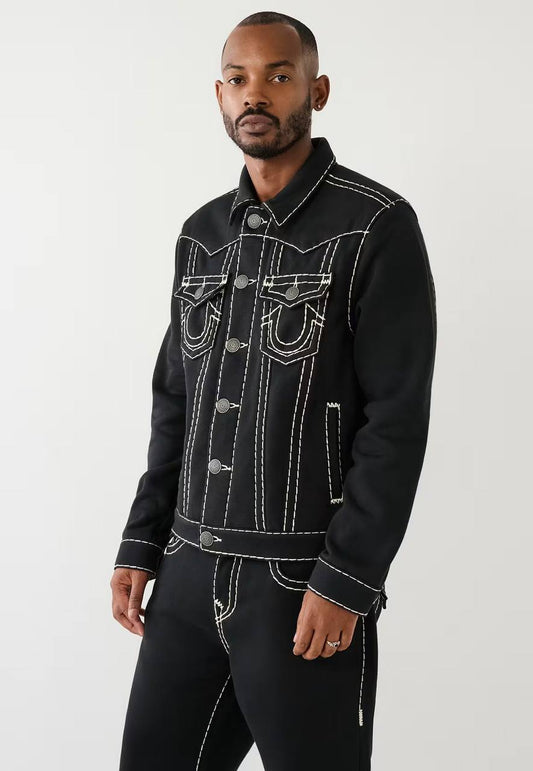 JIMMY FLEECE SUPER T JACKET (BLACK)