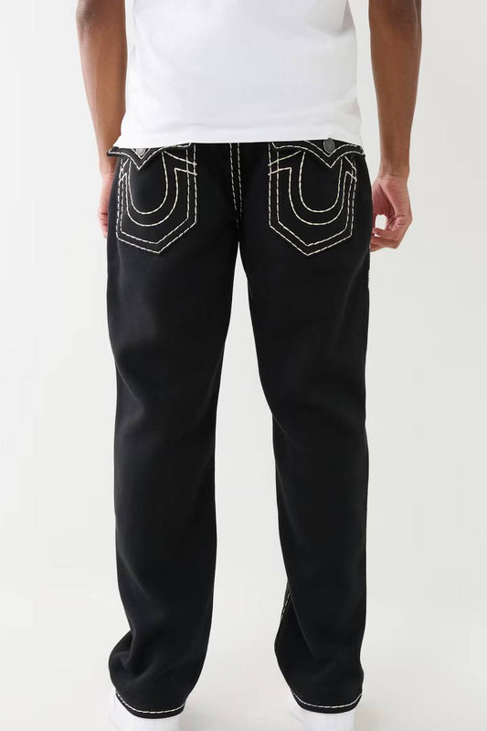 BOBBY BAGGY FLEECE SUPER T PANTS (BLACK)