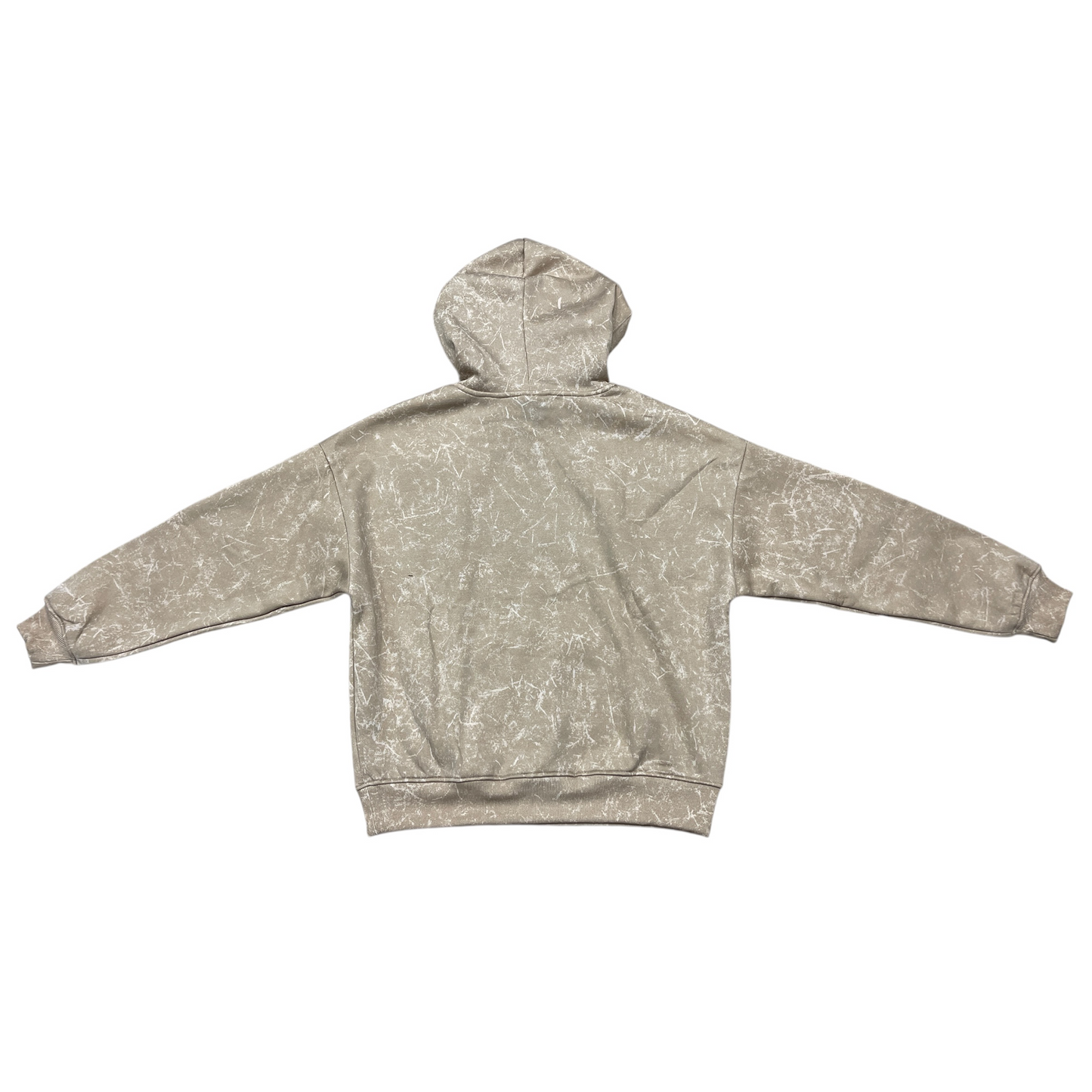 REBEL MINDS Chenille Rebel Fleece Hoodie brown