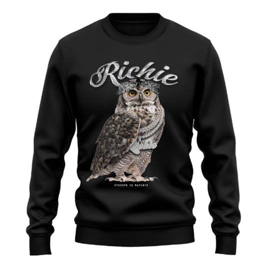 RICHIE BLK CREWNECK