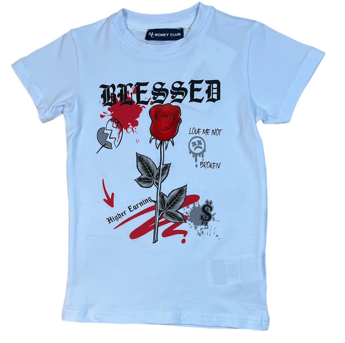 LK blessed Tee -boy's drip shirt