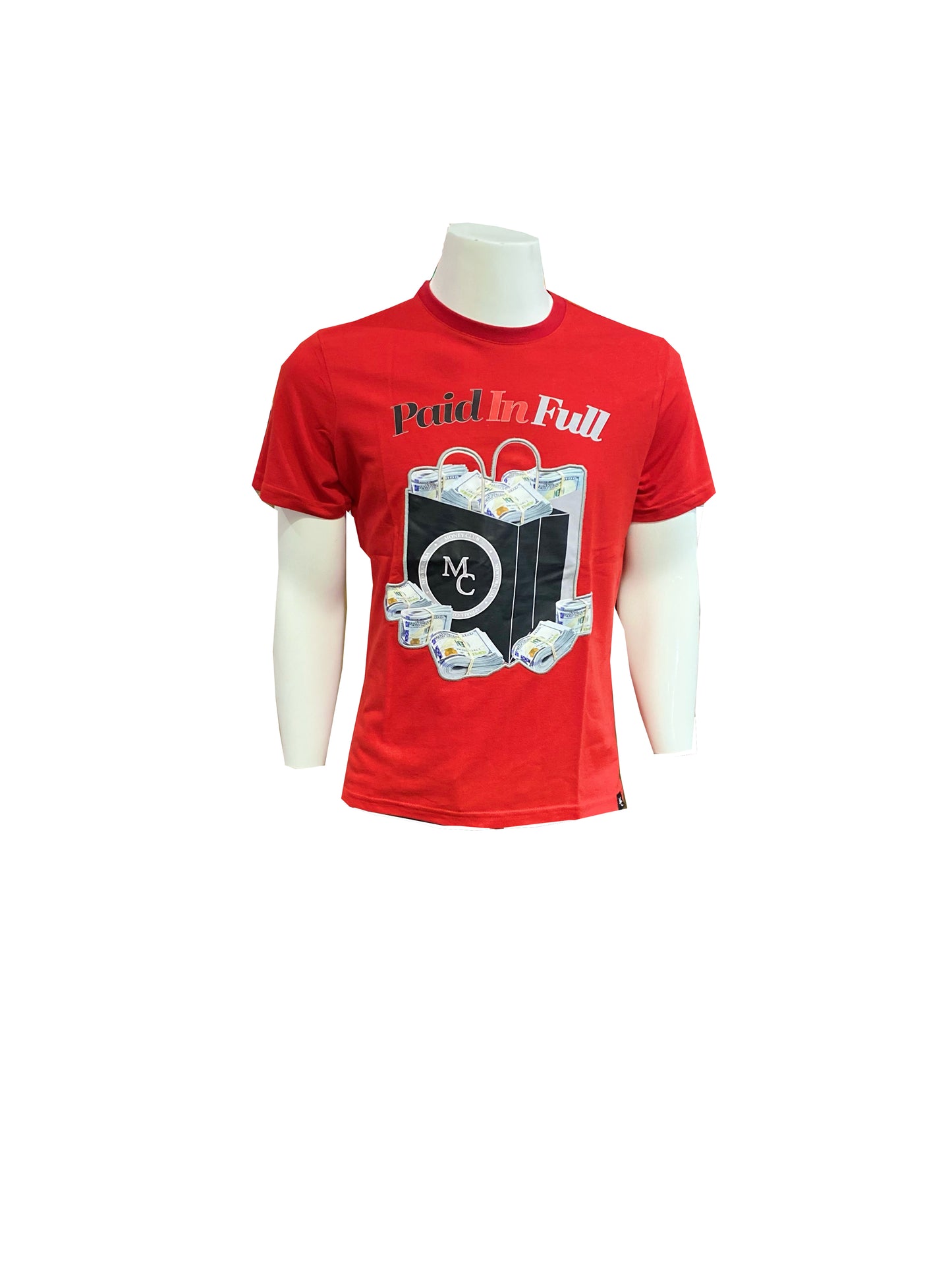 Money Club Paid In Full T-Shirts - Red